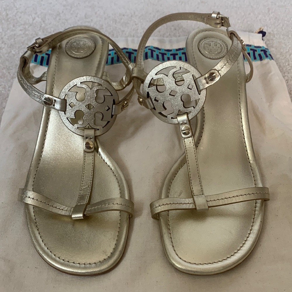 Tory Burch mini wedge sandals